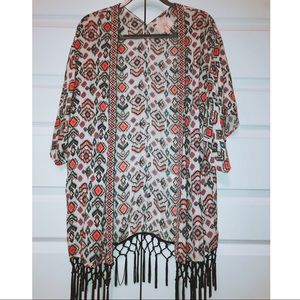 🛍 Skies Are Blue Kimono Top